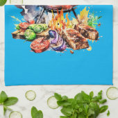 BBQ en grill Theedoek (Gevouwen)