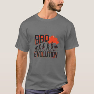 BBQ Evolution   Funny Barbecue Grilling Joke T-shirt