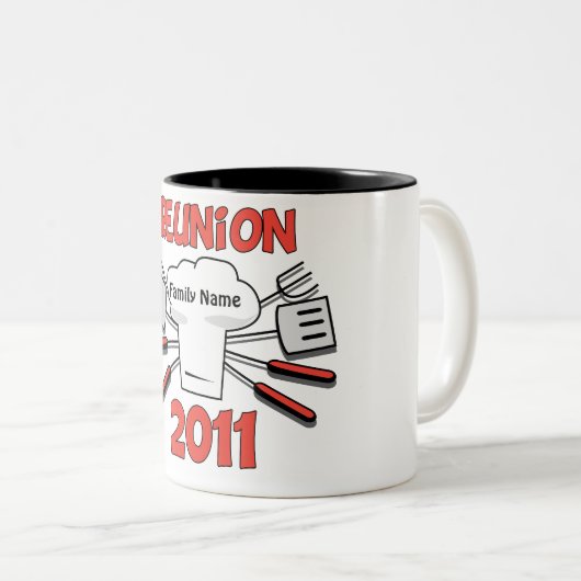 BBQ Familie Reünie Mok (Voorkant rechts)