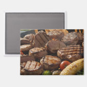 BBQ Gegrilde Steak Magneet (Voorkant / Achterkant)
