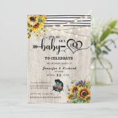 BBQ | Genderneutraal | BABY SHOWER |Koesschoenen Kaart (Staand voorkant)