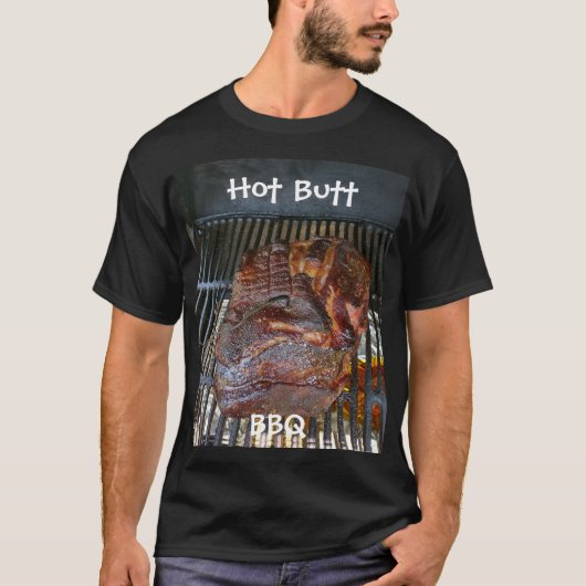 BBQ Gerookt Vlees T-shirt (Voorkant)