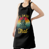 BBQ Gifts - Ik zou dat roken Schort (Insitu)