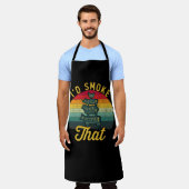 BBQ Gifts - Ik zou dat roken Schort (Gedragen)