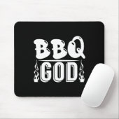 Bbq God Grill Barbecue-fanaat Muismat (Met muis)