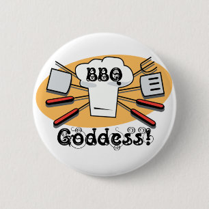 BBQ Goddess Ronde Button 5,7 Cm