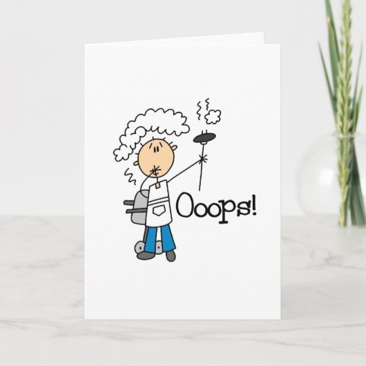 BBQ Gone Bad Kaart (Voorkant)