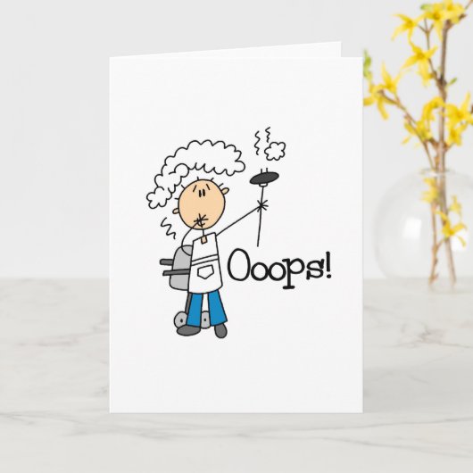 BBQ Gone Bad Kaart (Gele Bloem)