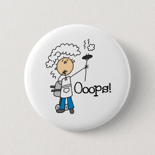 BBQ Gone Bad Ronde Button 5,7 Cm