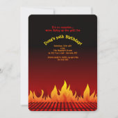 BBQ Grating Invitation Kaart (Voorkant)