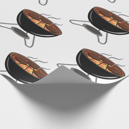 BBQ Grill Cadeaupapier (Hoek)