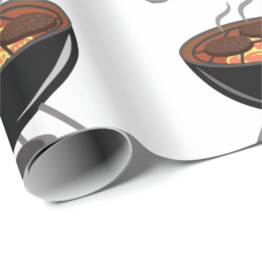 BBQ Grill Cadeaupapier (Rol Hoek)