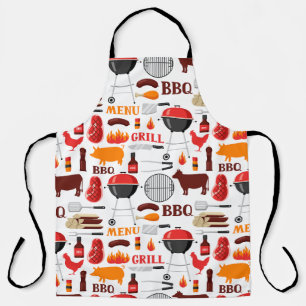 BBQ Grill Koe Kip Schort