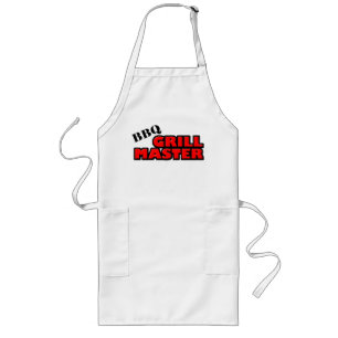 BBQ Grill Master Apron Lang Schort