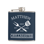 BBQ Grill Master Specialized Best Dad's Heupfles (Voorkant)