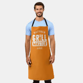 BBQ Grill Master Specialized Best Dad's Schort (Gedragen)
