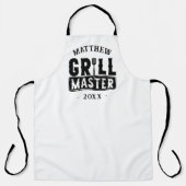 BBQ Grill Master Specialized Best Dad's Schort (Voorkant)