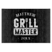 BBQ Grill Master Specialized Best Dad's Snijplank (Voorkant)