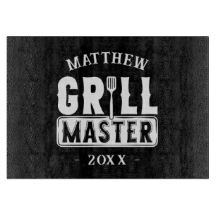 BBQ Grill Master Specialized Best Dad's Snijplank