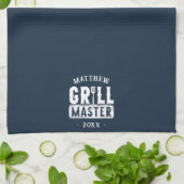 BBQ Grill Master Specialized Best Dad's Theedoek (Gevouwen)