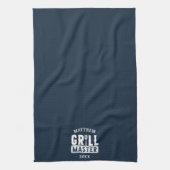 BBQ Grill Master Specialized Best Dad's Theedoek (Verticaal)