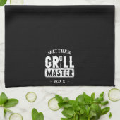 BBQ Grill Master Specialized Best Dad's Theedoek (Gevouwen)
