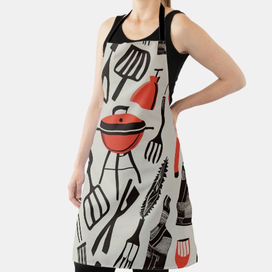 BBQ Grill Patroon Schort (Insitu)