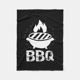 Bbq-grillbrand Zomer Barbecue-feest Fleece Deken