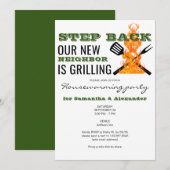 BBQ Grillen Grappige Nieuwe Buurman Housewarming P Kaart (Voorkant / Achterkant)