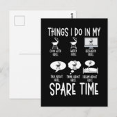 BBQ Grilling Humor Grill Meat Lover Briefkaart (Voorkant / Achterkant)