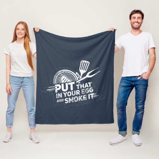 BBQ Grillmaster Buitenkoken Fleece Deken (In situ)