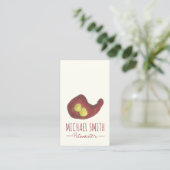 BBQ Hot Chicken Nashville TN Barbecue Restaurant Visitekaartje (Staand voorkant)