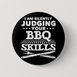 Bbq ik ben stilletjes aan het beoordelen van je bq ronde button 5,7 cm