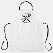 BBQ King | BBQ-kok | Persoonlijke naam Schort (Voorkant)