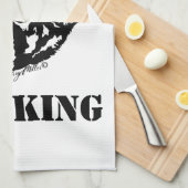 BBQ KING - Bull Elk Theedoek (Quarter Fold)
