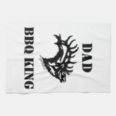BBQ KING - Bull Elk Theedoek (Horizontaal)