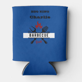 BBQ KING Editable-tekst Blikjeskoeler