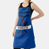 BBQ KING Editable-tekst Schort (Insitu)