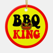 BBQ King Keramisch Ornament (Voorkant)