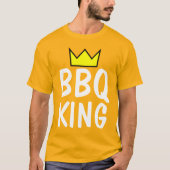 BBQ KING MANNEN Funny T-shirts & shirten (Voorkant)