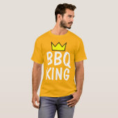 BBQ KING MANNEN Funny T-shirts & shirten (Voorkant volledig)