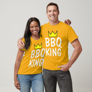 BBQ KING MANNEN Funny T-shirts & shirten