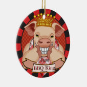 BBQ King Pig ornament (Rechts)