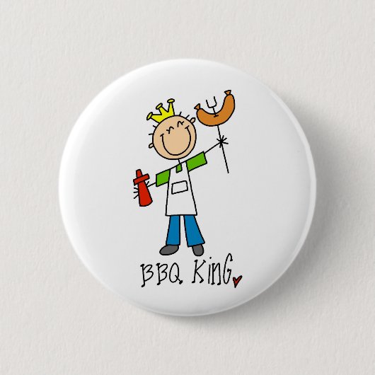 BBQ King Ronde Button 5,7 Cm (Voorkant)