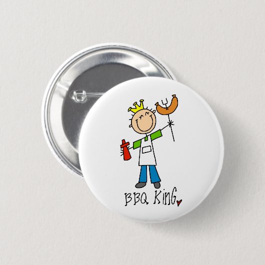 BBQ King Ronde Button 5,7 Cm (Voorkant /achterkant)