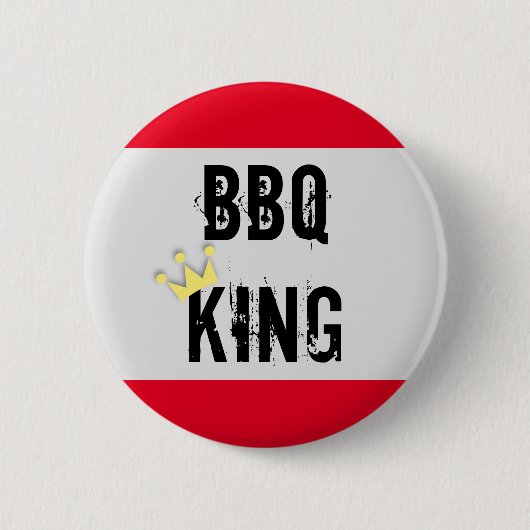 BBQ King Ronde Button 5,7 Cm (Voorkant)