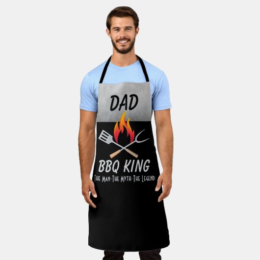 BBQ King Schort (Gedragen)