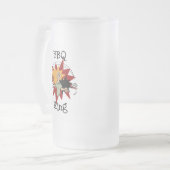 BBQ King T-shirts en cadeaus Matglas Bierpul (Voorkant links)