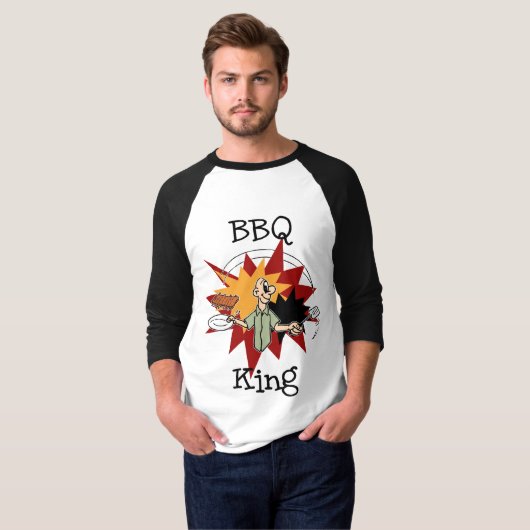 BBQ King T-shirts en cadeautjes (Voorkant volledig)