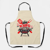 BBQ-King van de Grill Schort (Voorkant)